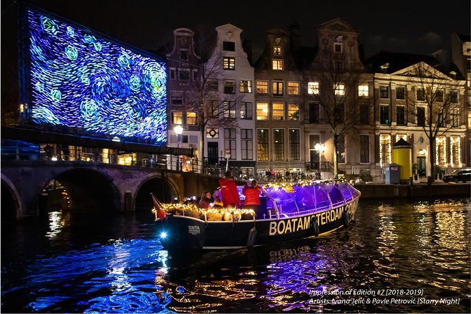 Amsterdam Light Festival Canal Cruise Including All Drinks - Amsterdam Light Festival Canal Cruise
