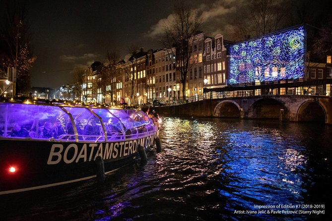 Amsterdam Light Festival Canal Cruise Including All Drinks - Common Questions