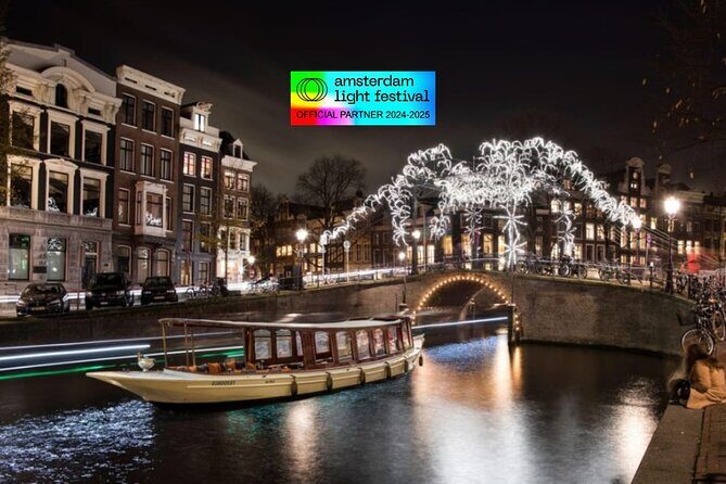 Amsterdam Light Festival: Canal Cruise Luxury Boat - Wrapping It Up