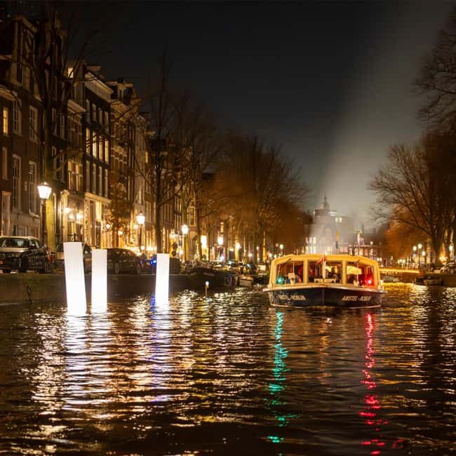 Amsterdam: Light Festival Cruise with Optional Wine & Snacks - FAQs