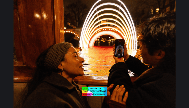 Amsterdam: Light Festival Heated Cruise w/ Drinks & Snacks - The Sum Up  