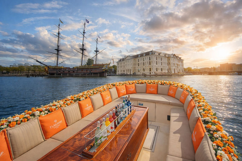 Amsterdam: Luxury Canal Cruise with Unlimited Drinks & Bite option - A one-hour view of Amsterdam from the canals