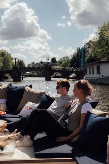 Amsterdam: Luxury Cruise Unlimited Cocktails & Snacks Option - FAQs