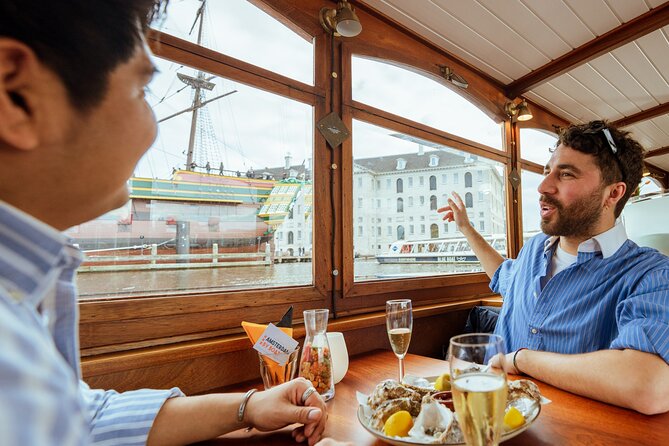Amsterdam Luxury Oysters & Bubble'S Cruise With Unlimited Drinks - Amenities Included