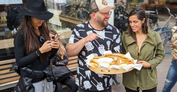 Amsterdam: Market Street Food Walking Tour With 8 Tastings - Food Tasting and Market Visit