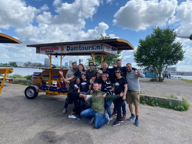 Amsterdam: MIXED - Beer & Bubbles Bike Tour - Itinerary Details
