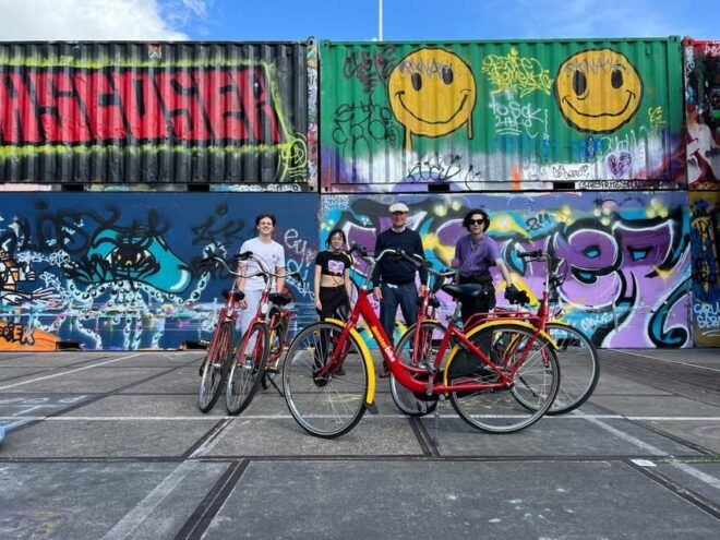 Amsterdam: NDSM Art and Culture Bike Tour - Floating Homes at Schoonschip