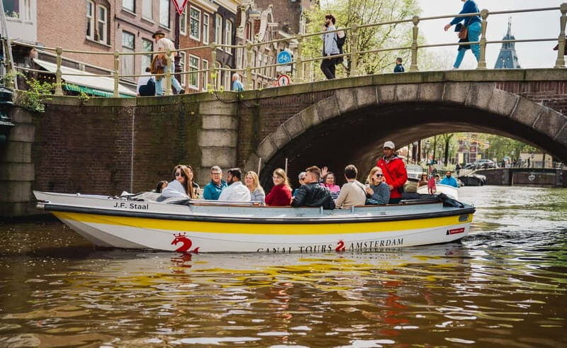 Amsterdam: Open Boat Canal Cruise (with Free Spritz Option) - The Itinerary in Detail