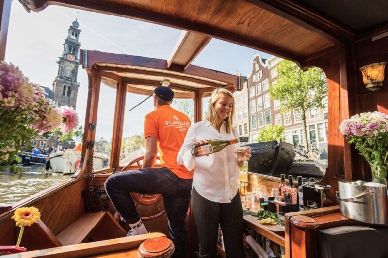 Amsterdam: Open Boat Cruise & Unlimited Drinks & Bite Option - FAQ