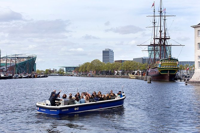 Amsterdam Open Boat Sightseeing Canal Cruise - Onboard Guide for Questions and Information