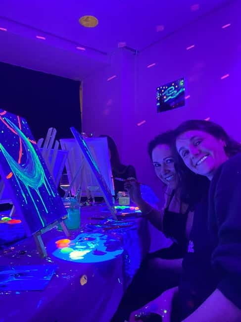 Amsterdam: Paint and Sip in the Dark at Rembrandt van Wine - Price and Value