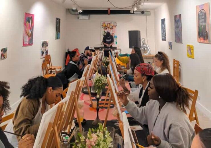 AMSTERDAM: Paint & Sip in Barbue - Activity Details