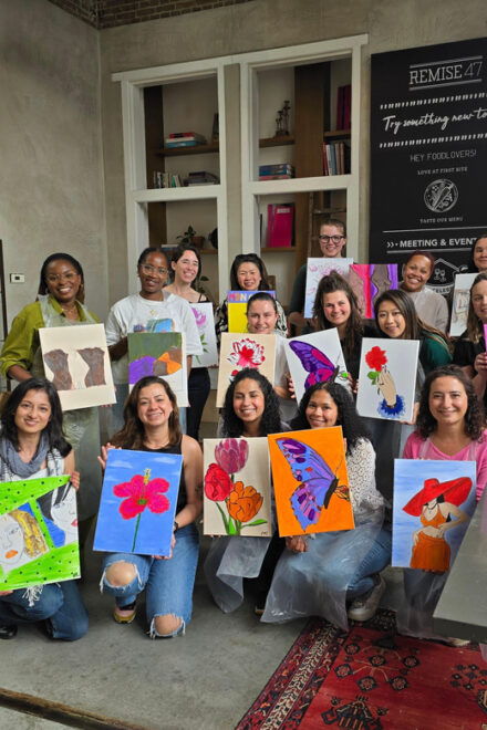 AMSTERDAM: Paint & Sip in Barbue - Meeting Point