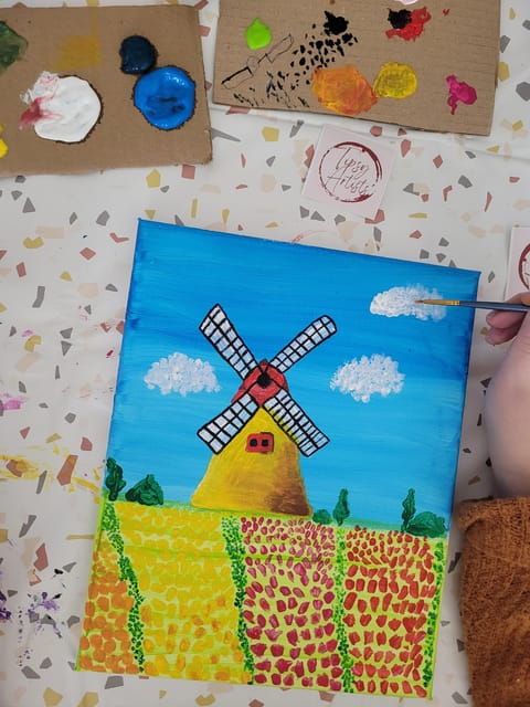 Amsterdam: Paint & Sip Workshop - Paint your Souvenir - FAQ