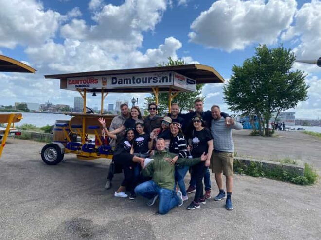 Amsterdam: Party Bike Tour With Beer - Included Amenities