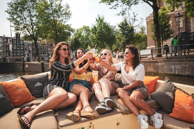 Amsterdam Private Boat Trip With Pizza and Unlimited Drinks - Booking and Cancellation