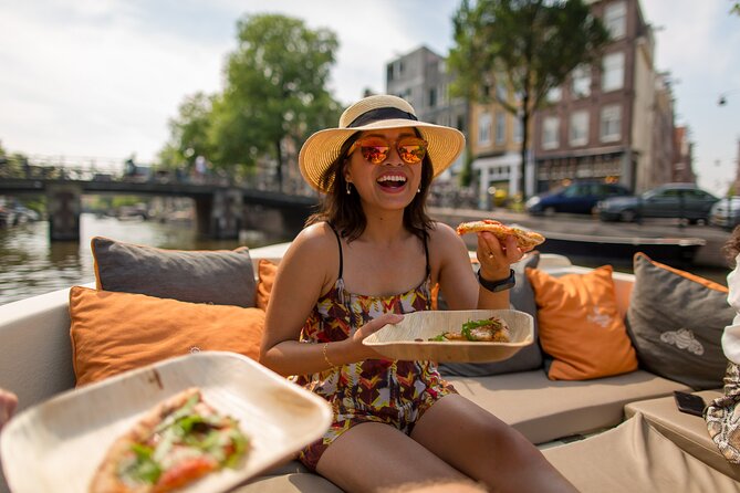 Amsterdam Private Boat Trip With Pizza and Unlimited Drinks - Reviews and Ratings