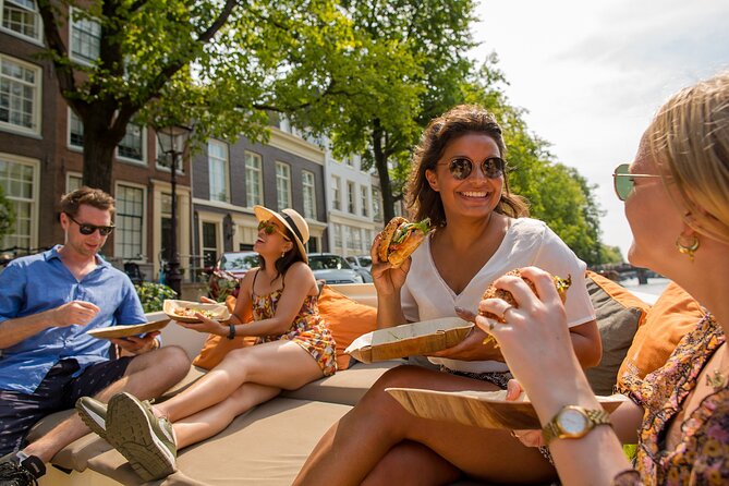Amsterdam Private Boat Trip With Skipper, Burger and Beers - Trip Details