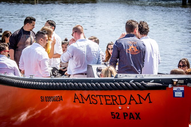 Amsterdam Private Boat Trip With Skipper, Burger and Beers - The Sum Up