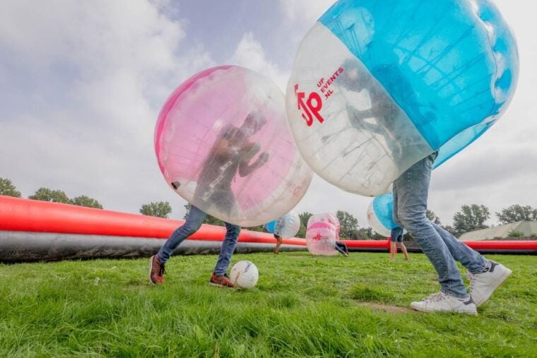 Amsterdam: Private Bubble Football Game - What To Expect During Your Session