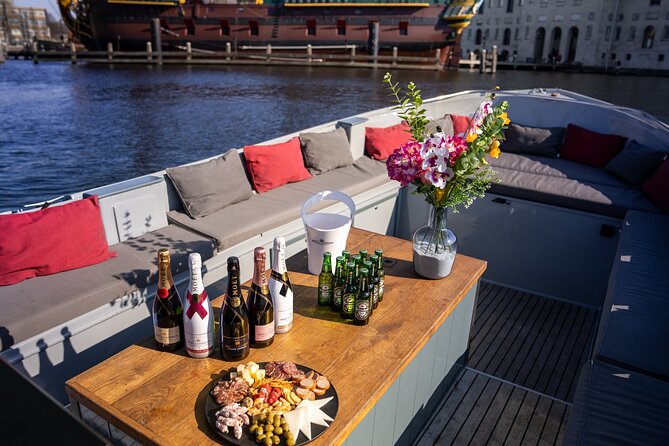 Amsterdam: Private Canal Cruise With Drinks and Snacks - Private Booking Options