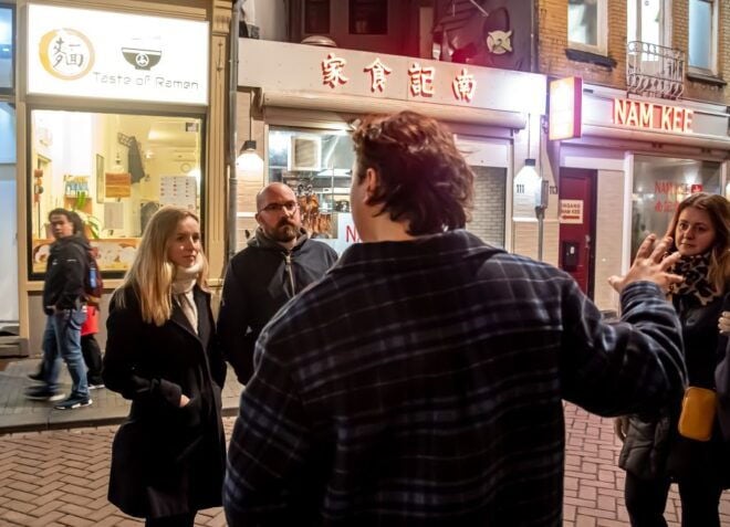 Amsterdam: Red Light District Exclusive Night Tour - Landmarks and Attractions Included in the Tour