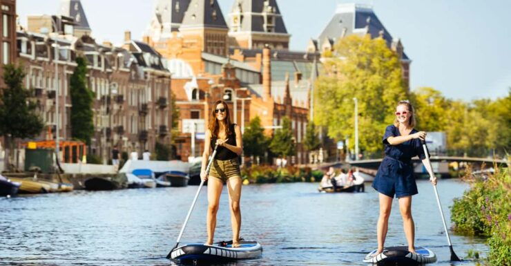 Amsterdam: Rent a SUP Board and Explore the Amsterdam Canals - Pricing and Duration