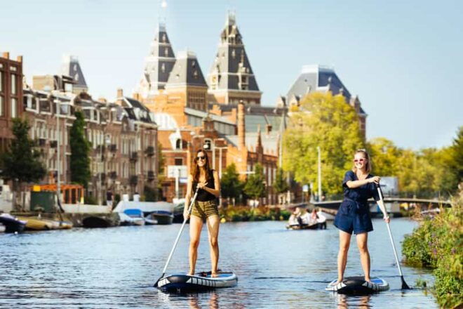Amsterdam: Rent a SUP Board and Explore the Amsterdam Canals - Cancellation and Reservation