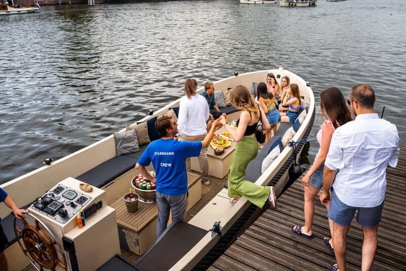 Amsterdam: Spanish Guided Open Boat Cruise with Bar Onboard - FAQ