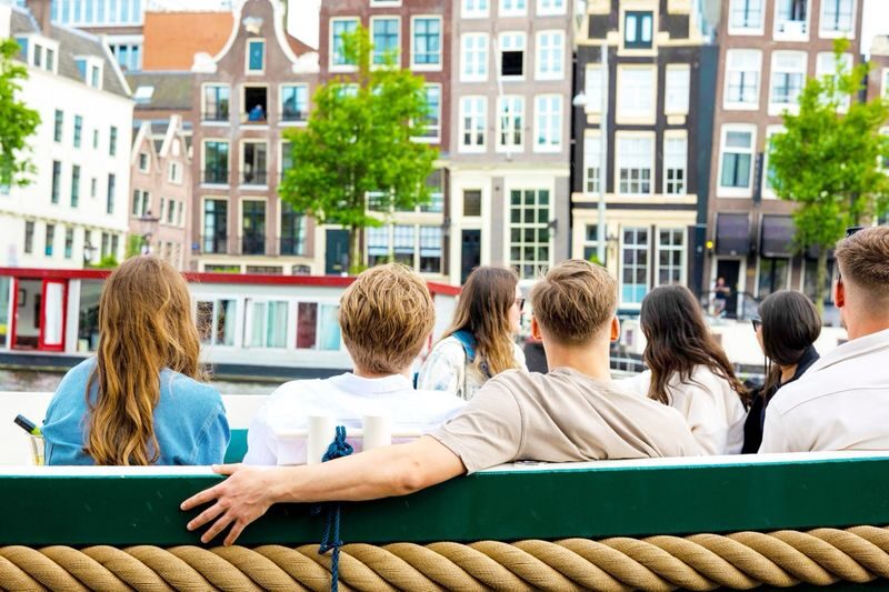 Amsterdam: The Newest Canal Cruise with drink option - The skipper makes the hour