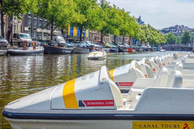 Amsterdam: Unique Pedal Boat Experience in the Canals - What to Expect from Your Pedal Boat Adventure