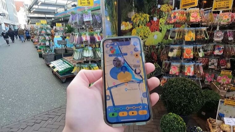 Amsterdam Walking Tour with Smartphone App - The Experience from Real Feedback
