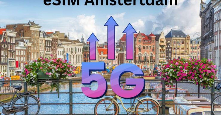 Amsterdam:Esim Mobile Data With Unlimited EU Internet Access - Free Cancellation and Flexible Reservations