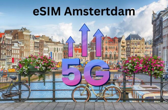 Amsterdam:Esim Mobile Data With Unlimited EU Internet Access - Easy Activation and Hassle-free Usage