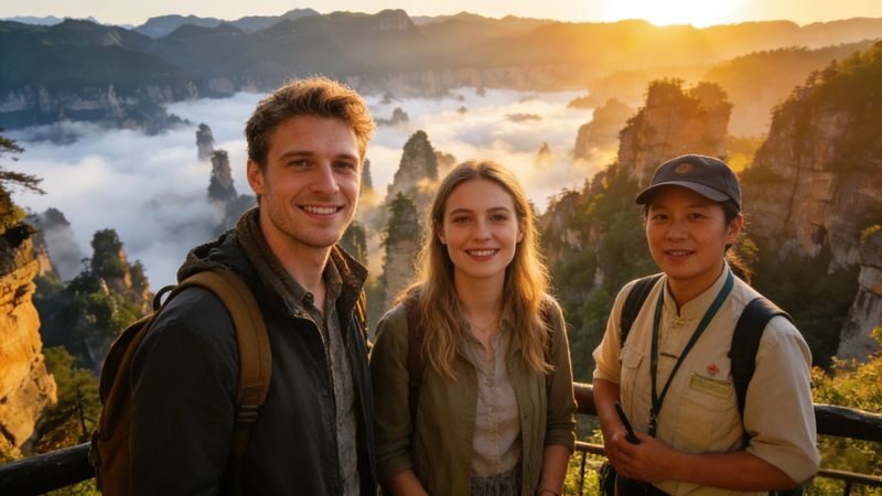 An Avatar Mnt-Furong Town for Six: Two-Five Days Tour English Guide - At a glance