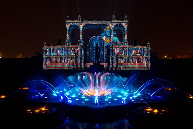 An Evening at the Akshardham Temple With Water Show With Private Transfer - Sahaj Anand Water Show