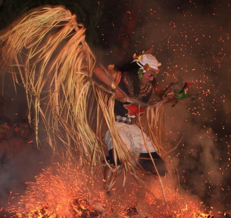 An Evening Of Bali Traditional Dance - The Thrilling Fire Dance Finale