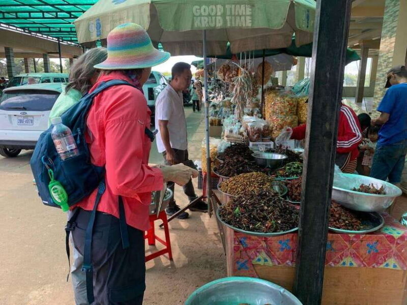An Unforgettable Road Trip from Phnom Penh to Siem Reap - Skun’s Spider and Insect Market: A Cultural Showcase  