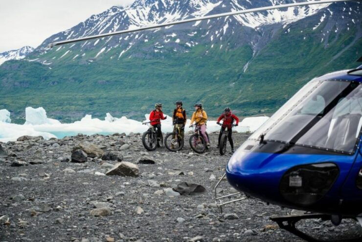 Anchorage: Heli E-Biking Adventure - Wilderness Exploration