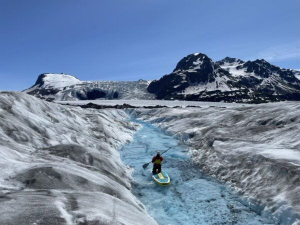 Anchorage: Knik Glacier Helicopter and Paddleboarding Tour - Helicopter Ride