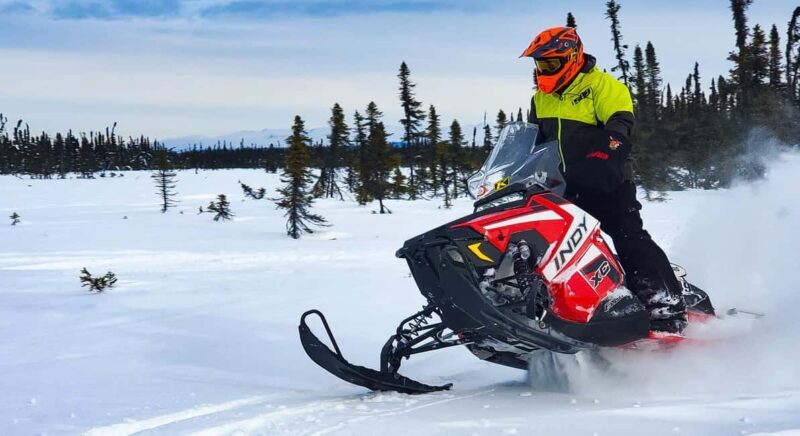 Anchorage: Snowmobile Adventure with Transportation - The Ride and Experience