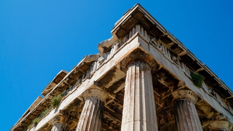 Ancient Agora ticket with audio guide in Athens - What to look for: the Stoa and the Temple