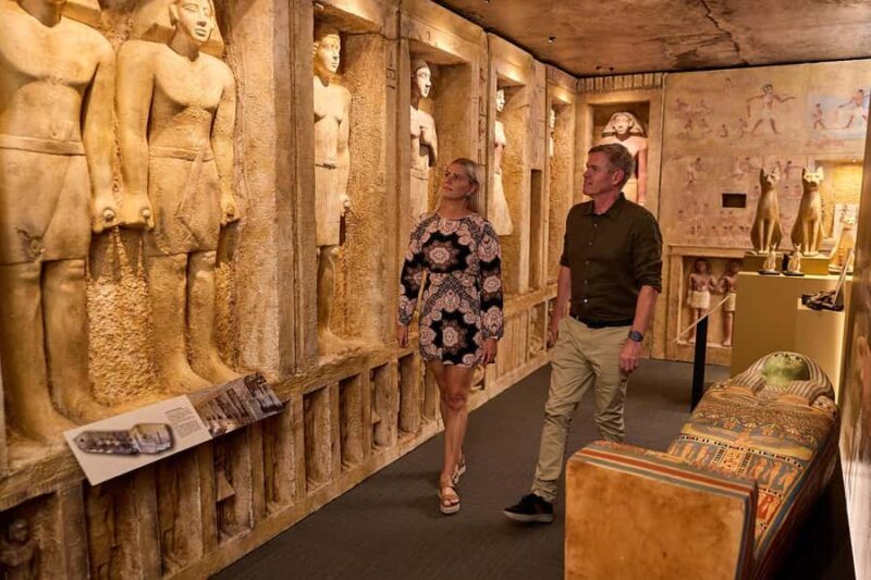 Ancient Egypt Night Tour with 2 Course Dinner in Cairns - Exploring the Tombs