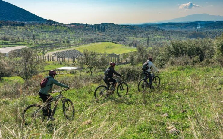 Ancient Messene: E-Bike Tour With Monastery Visit and Picnic - Experience Itinerary