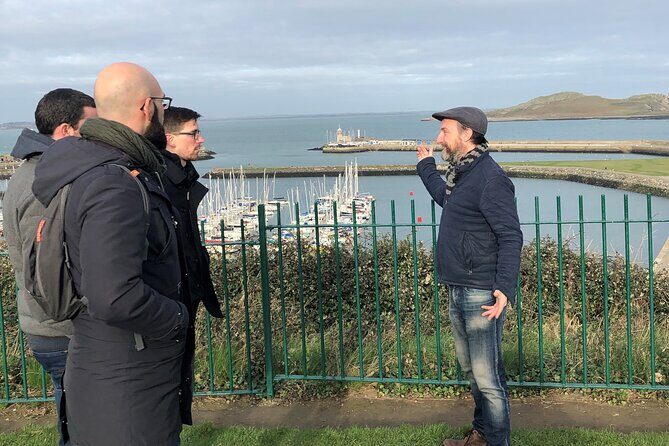 Ancient Paths of Howth Village with a Local and his Dog - Overlook at Balscadden Bay