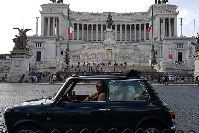 Ancient Tour of Rome by Mini Vintage Car With Aperitive - Tour Experience