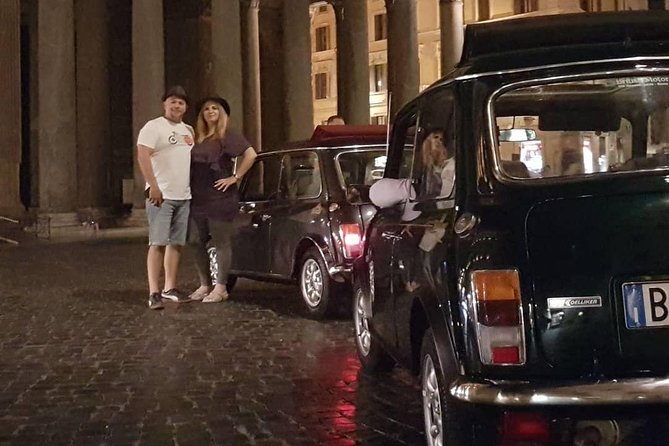 Ancient Tour of Rome by Mini Vintage Car With Aperitive - Additional Information