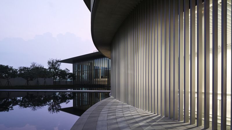 and Art Museum - Take your time with concrete, light, and shadow