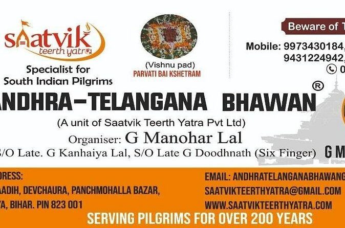 Andhra Telangana Bhawan Pind daan gaya - What to Expect from the Tour Experience