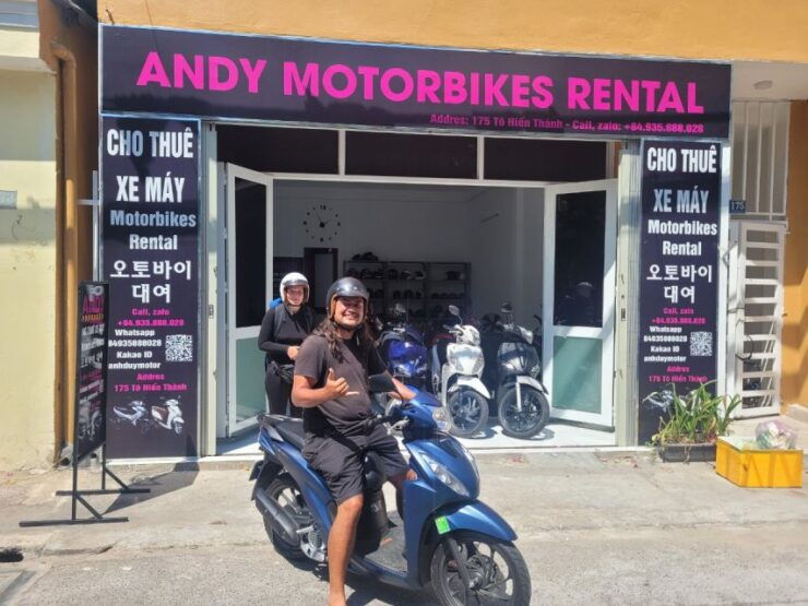 Andy Motorbikes Rental: Motorcycle Rental Service in Da Nang - Customer Reviews